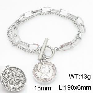 Stainless Steel Bracelet - KB211069-Z
