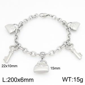Stainless Steel Bracelet(women) - KB212114-Z