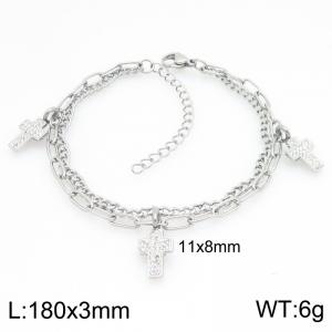 Stainless Steel Bracelet(women) - KB212779-Z