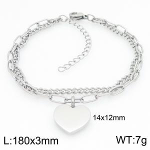 Stainless Steel Bracelet(women) - KB213145-Z