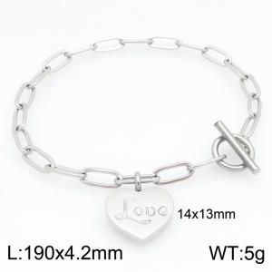Stainless Steel Bracelet(women) - KB213151-Z
