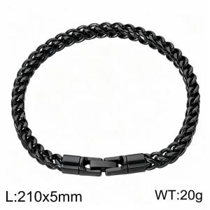 Fashionable stainless steel chain bracelet suitable for daily wear - KB213824-KFC