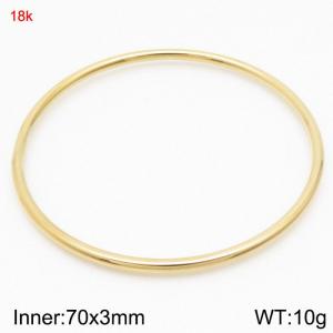 Fashion Women's Titanium Steel Round Bracelet - KB213875-LO