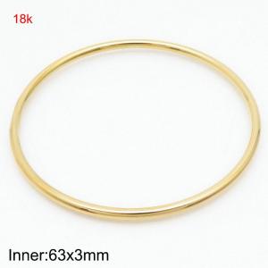 Fashion Women's Titanium Steel Round Bracelet - KB213953-LO