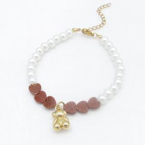Bead Bracelet - KB214493-JW