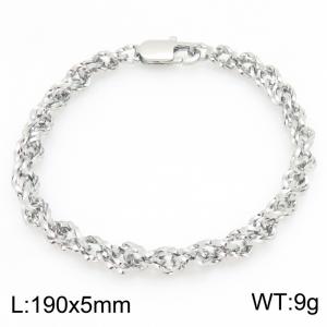 Stainless Steel Bracelet(Men) - KB214880-Z