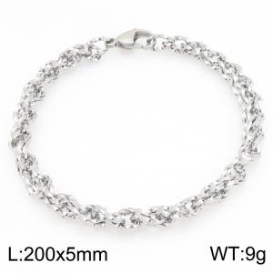 Stainless Steel Bracelet(Men) - KB214882-Z