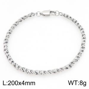 Stainless Steel Bracelet(Men) - KB214886-Z