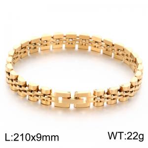 Men's Jewelry Stainless Steel Watch Band Bracelet - KB215164-KL