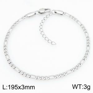 Fashionable jewelry stainless steel NK chain bracelet suitable for daily wear - KB215205-KGM