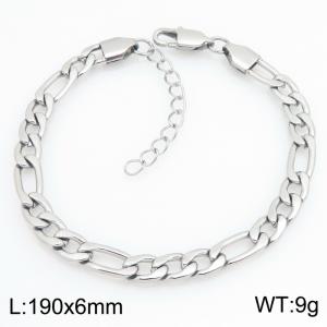 Fashionable jewelry stainless steel NK chain bracelet suitable for daily wear - KB215213-KGM