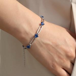 Stainless Steel Crystal Bracelet - KB215259-Z