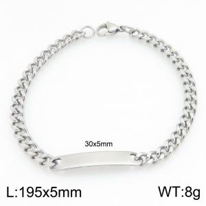 Stainless Steel Bracelet - KB216142-Z