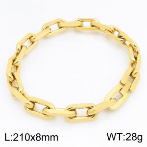 Stylish stainless steel jewelry bracelet suitable for daily wear - KB216163-KFC
