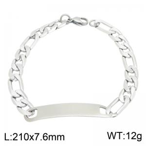 Stainless Steel Bracelet(Men) - KB216966-CQ
