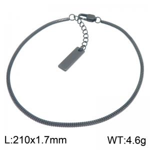 Stainless Steel Black-plating Bracelet - KB216972-CQ