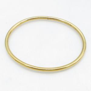 Stainless Steel Gold-plating Bangle - KB217119-XY