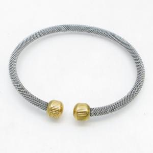 Stainless Steel Gold-plating Bangle - KB217120-XY