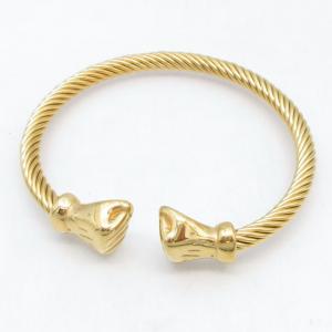 Stainless Steel Wire Bangle - KB217123-XY