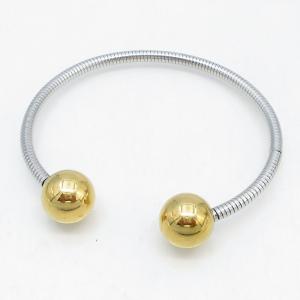 Stainless Steel Gold-plating Bangle - KB217129-XY