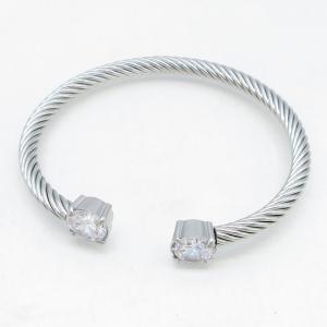 Stainless Steel Wire Bangle - KB217130-XY