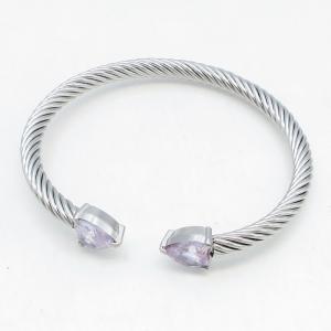 Stainless Steel Wire Bangle - KB217134-XY