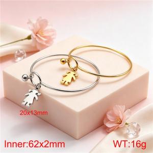 Stainless Steel Bangle - KB217347-Z