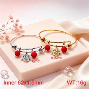 Stainless Steel Bangle - KB217355-Z