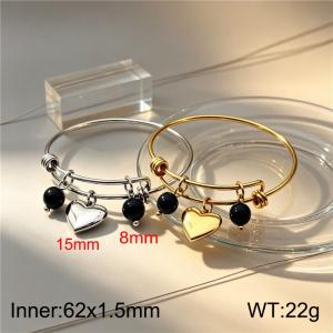 Stainless Steel Bangle - KB217358-Z