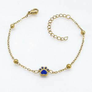 Stainless Steel Gold-plating Bracelet - KB217855-TJG
