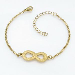 Stainless Steel Gold-plating Bracelet - KB217864-TJG