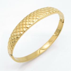 Stainless Steel Gold-plating Bangle - KB217924-YH