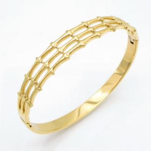 Stainless Steel Gold-plating Bangle - KB217928-YH
