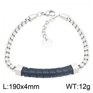 Stainless Steel Bracelet(Men) - KB217994-HR