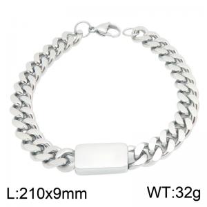 Stainless Steel Bracelet(Men) - KB218001-HR