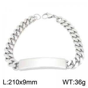 Stainless Steel Bracelet(Men) - KB218003-HR