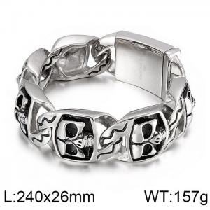Stainless Steel Special Bracelet - KB29210-D