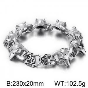Stainless Steel Special Bracelet - KB29219-D