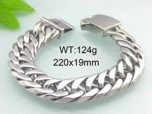 Stainless Steel Bracelet - KB31438-D