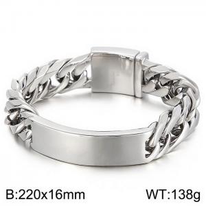 Stainless Steel Bracelet - KB43739-D