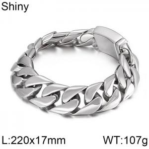 Stainless Steel Bracelet - KB43748-D