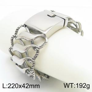 Stainless Steel Bracelet - KB46121-D