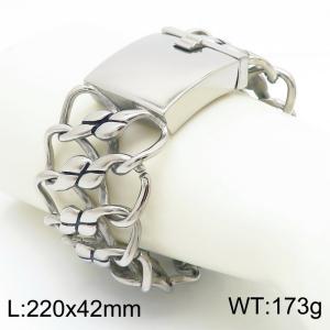 Stainless Steel Bracelet - KB46122-D