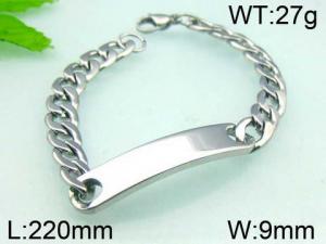 Stainless Steel Bracelet - KB46785-ME