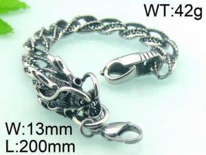 Stainless Steel Bracelet - KB47535-D