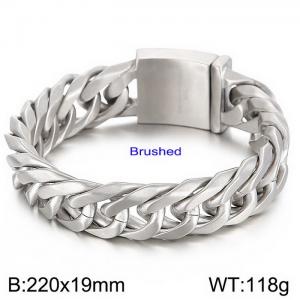 Stainless Steel Bracelet - KB51697-D