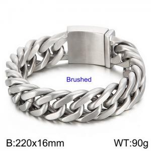 Stainless Steel Bracelet - KB51698-D