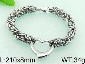Stainless Steel Bracelet(women) - KB58098-Z