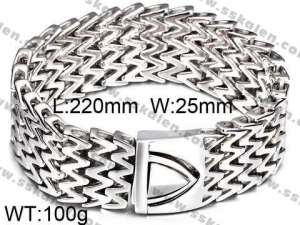 Stainless Steel Bracelet(Men) - KB58224-D
