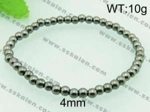 Stainless Steel Black-plating Bracelet  - KB59251-XS